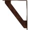 Ekena Millwork Traditional Wrought Iron Bracket, (Single center brace), Antiqued Copper 1 1/2"W x 12"D x 15"H BKTM01X12X15STRACO - alternate 7